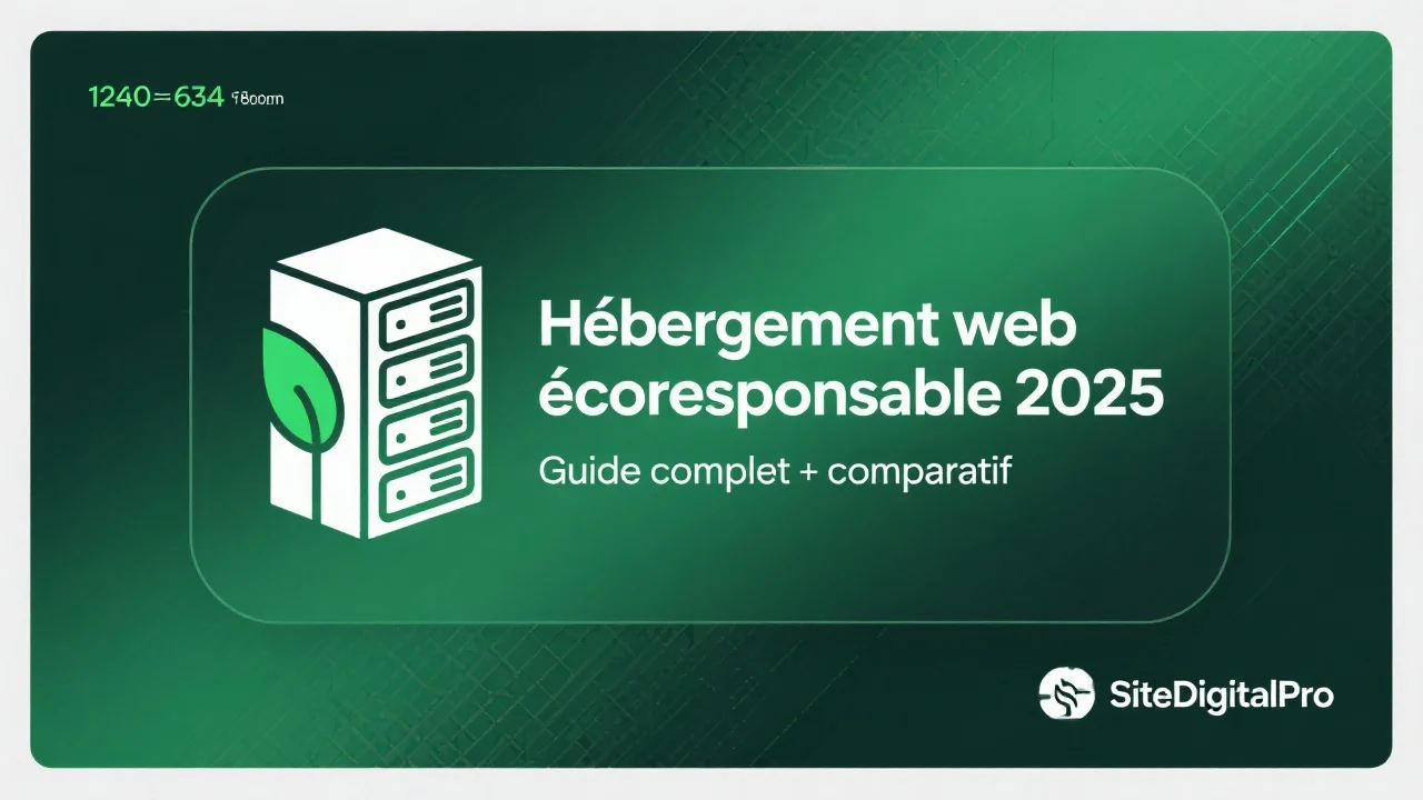 Data center écoresponsable alimenté à 100% en énergies renouvelables (certifié ISO 50001)